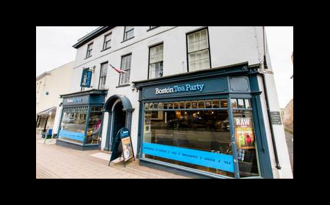 East along the High Street - Picture of Boston Tea Party Honiton ...
