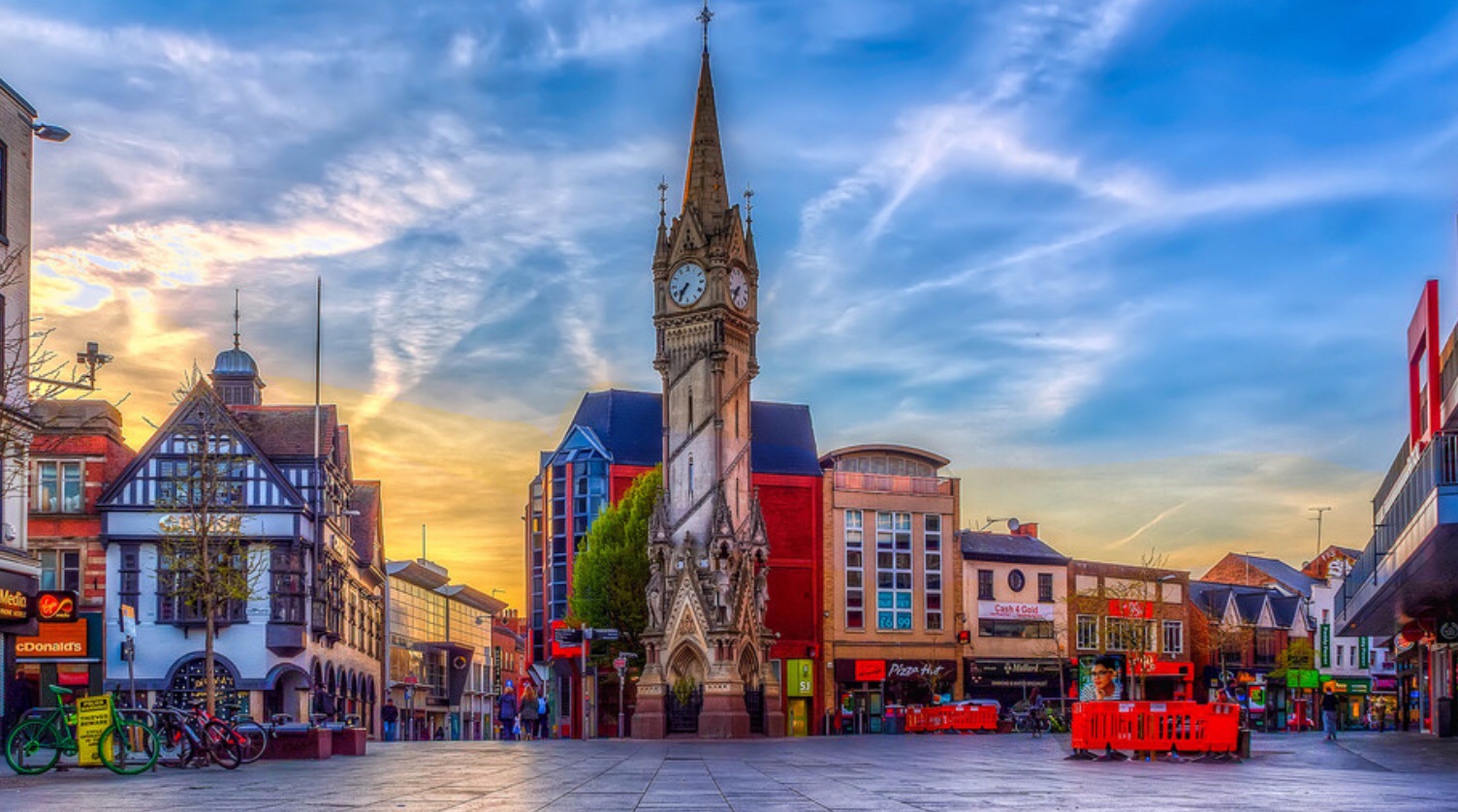 Leicester City Centre - Clock Tower